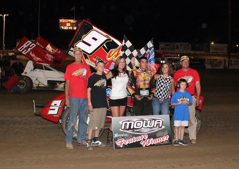 Nienhiser gets thrilling MOWA win at Quincy Raceways Midwest Open
